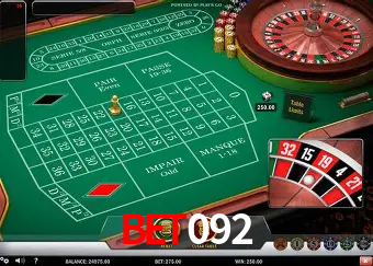 Blackjack Table bet092